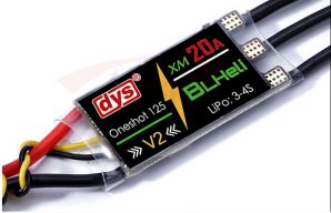 DYS XM Series 20A Mini 3-4S ESC XM20A V2