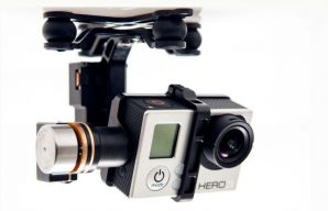 DJI ZENMUSE H3-2D Gimbal For GoPro Hero3 