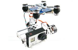 2-axis Brushless Gimbal Frame For GoPro